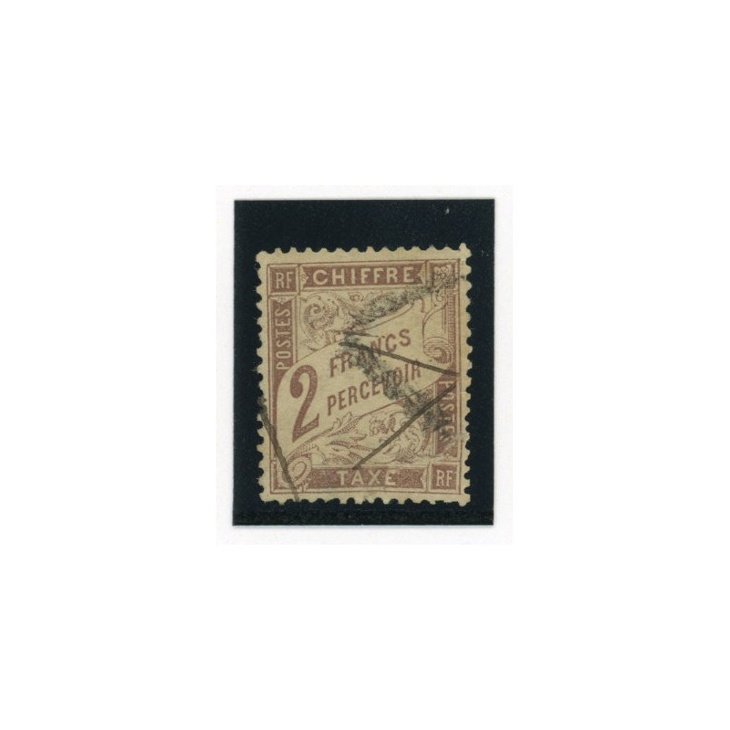 Timbres-Taxe - YT 26 - Signe Calves - Oblitere - Cote 200