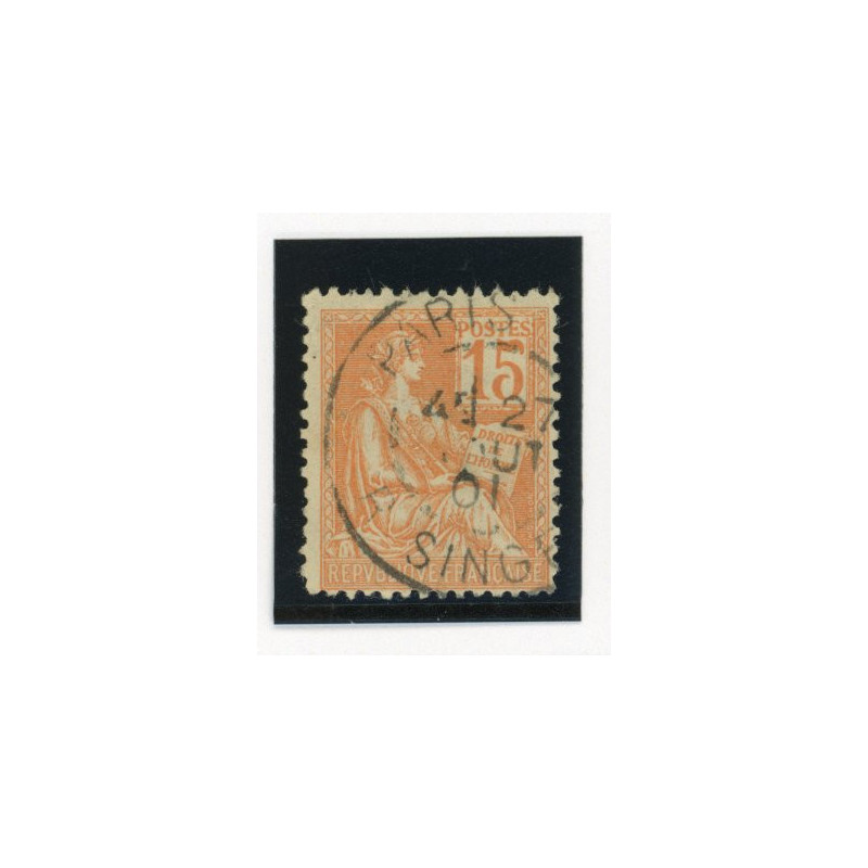 Mouchon - YT 117 - Oblitere - Cote 1