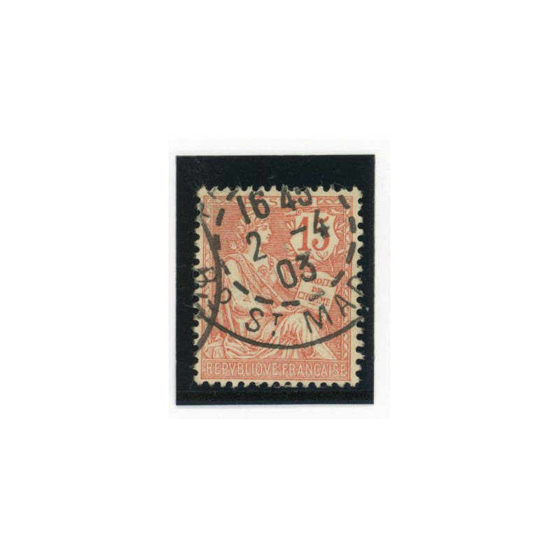 Mouchon - YT 125 - Oblitere - Cote 0,5