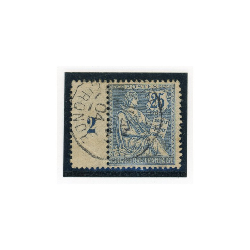 Mouchon - YT 127 - Millesime Oblitere - Cote 6