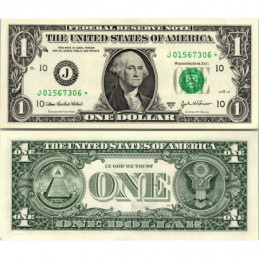 STAR NOTE 2003A $1 DOLLAR...