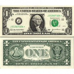STAR NOTE 2003A $1 DOLLAR...