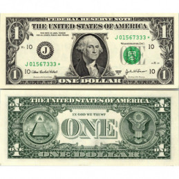 STAR NOTE 2003A $1 DOLLAR...