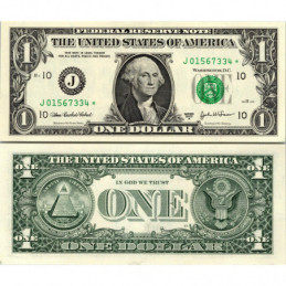 STAR NOTE 2003A $1 DOLLAR...