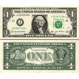 STAR NOTE 2003A $1 DOLLAR...