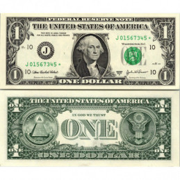 STAR NOTE 2003A $1 DOLLAR...