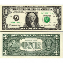 STAR NOTE 2003A $1 DOLLAR...