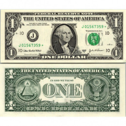 STAR NOTE 2003A $1 DOLLAR...