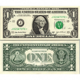 STAR NOTE 2003A $1 DOLLAR...