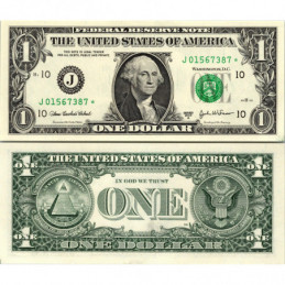 STAR NOTE 2003A $1 DOLLAR...
