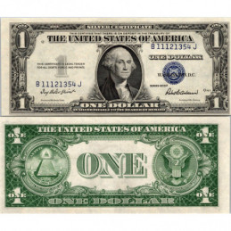 1935 F $ 1 DOLLAR SILVER...