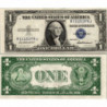 1935 F $ 1 DOLLAR SILVER CERTIFICATE UNCIRCULATED