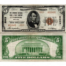 5 dollars National Bank -...