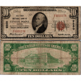 10 Dollars National Bank -...
