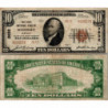10 Dollars National Bank - SOMERSET - Kentucky - Serie 1929 - A000278