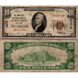 10 Dollars National Bank -...