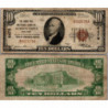 10 Dollars National Bank - HUDSON FALLS - New York - Serie 1929 - B002678A