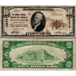 10 Dollars National Bank -...