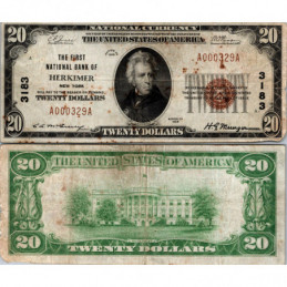 20 Dollars National Bank -...