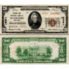 20 Dollars National Bank - FRANKFORT - New York - Serie 1929 - A000899