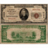20 Dollars National Bank - MINEOLA - New York - Serie 1929 - B000218A