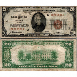 20 Dollars National Bank -...