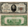 20 Dollars National Bank - SAINT PAUL - Minesota - Serie 1929 - A004908